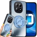 Etui na telefon Xiaomi Redmi Note 15 4G Niebieskie Oxygen LeaS MAGSafe