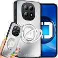 Etui na telefon Xiaomi Redmi Note 15 4G Białe Oxygen LeaS MAGSafe