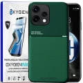 Etui na telefon Oppo Reno15 5G Zielone Oxygen IQS + Super Folia