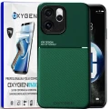 Etui na telefon Oppo Reno15 Pro Max Zielone Oxygen IQS + Super Folia
