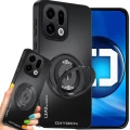 Etui na telefon Oppo Find X9 Czarne Oxygen LeaS MAGSafe