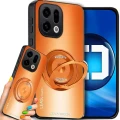 Etui na telefon Oppo Find X9 Pomarańczowe Oxygen LeaS MAGSafe