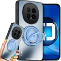 Etui na telefon Honor Magic8 Pro Niebieskie Oxygen LeaS MAGSafe