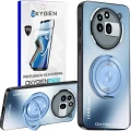 Etui na telefon Nothing Phone 3A Pro Niebieskie Oxygen LeaS MAGSafe  + Super Folia