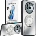 Etui na telefon Nothing Phone 3A Pro Białe Oxygen LeaS MAGSafe  + Super Folia