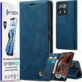 Etui na telefon Motorola Edge 50 ULTRA Oxygen BooK Niebieskie + Super Folia Samoregenerująca