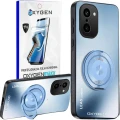 Etui na telefon OnePlus 15R Niebieskie Oxygen LeaS MAGSafe  + Super Folia