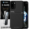 Etui na telefon OnePlus 15R Czarne Oxygen IQS + Szkło Hartowane X-HARD
