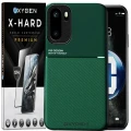 Etui na telefon OnePlus 15R Zielone Oxygen IQS + Szkło Hartowane X-HARD