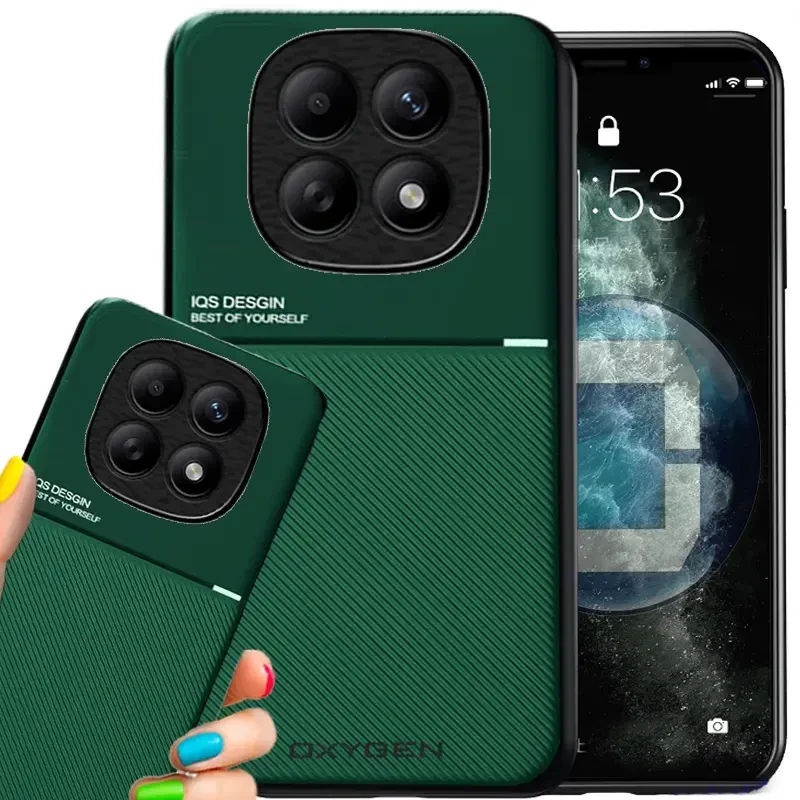 Etui na telefon Xiaomi Redmi Note 15 4G Zielone Oxygen IQS
