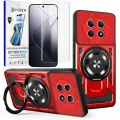 Etui na telefon Xiaomi Redmi Note 15 4G Czerwone Oxygen RR MAGSafe + Super Folia