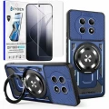 Etui na telefon Xiaomi Redmi Note 15 4G Niebieskie Oxygen RR MAGSafe + Super Folia