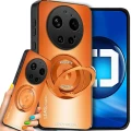 Etui na telefon Xiaomi 17 Ultra Pomarańczowe Oxygen LeaS MAGSafe
