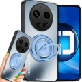 Etui na telefon Xiaomi 17 Ultra Niebieskie Oxygen LeaS MAGSafe
