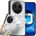 Etui na telefon Xiaomi 17 Ultra Białe Oxygen LeaS MAGSafe