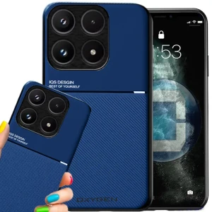 Etui na telefon Xiaomi 17 Niebieskie Oxygen IQS