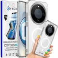 Etui na telefon Honor Magic8 Lite Oxygen Pure MAGSafe Bezbarwne + Super Folia