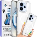 Etui na telefon Oppo Reno15 F FS Oxygen Pure MAGSafe Bezbarwne + Super Folia