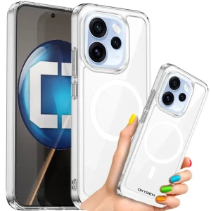 Etui na telefon Oppo Reno15 Pro Max Oxygen Pure MAGSafe Bezbarwne