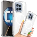 Etui na telefon Motorola Edge 50 Neo Oxygen Pure MAGSafe Bezbarwne
