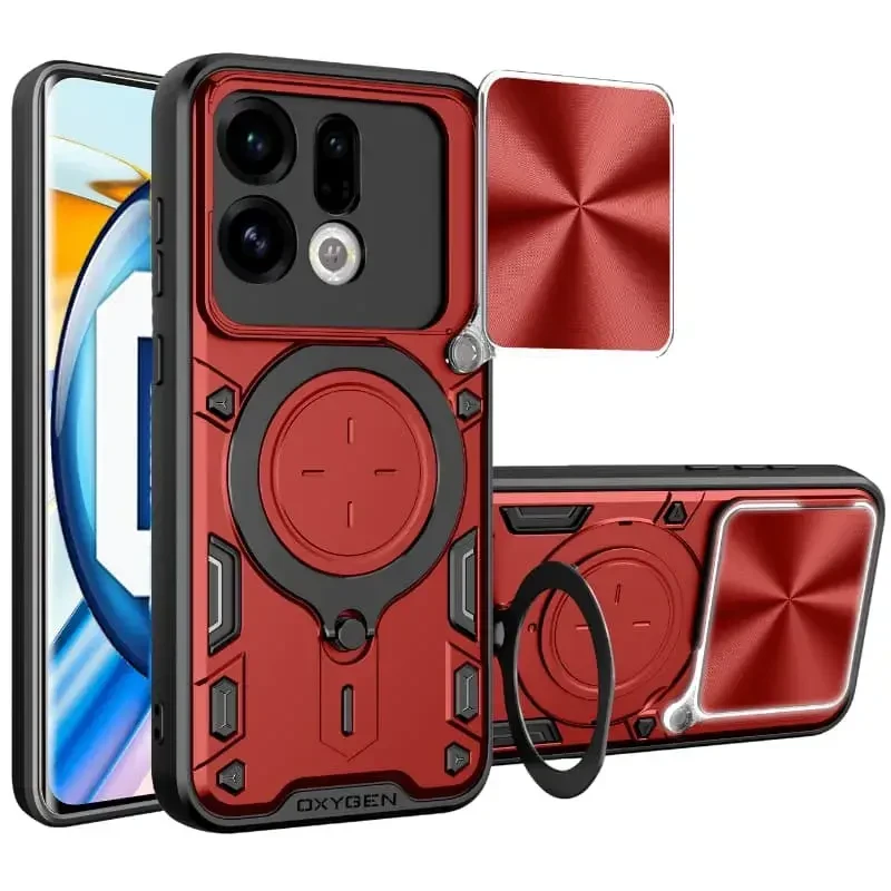 Etui na telefon Oppo Find X9 Czerwone Oxygen RR