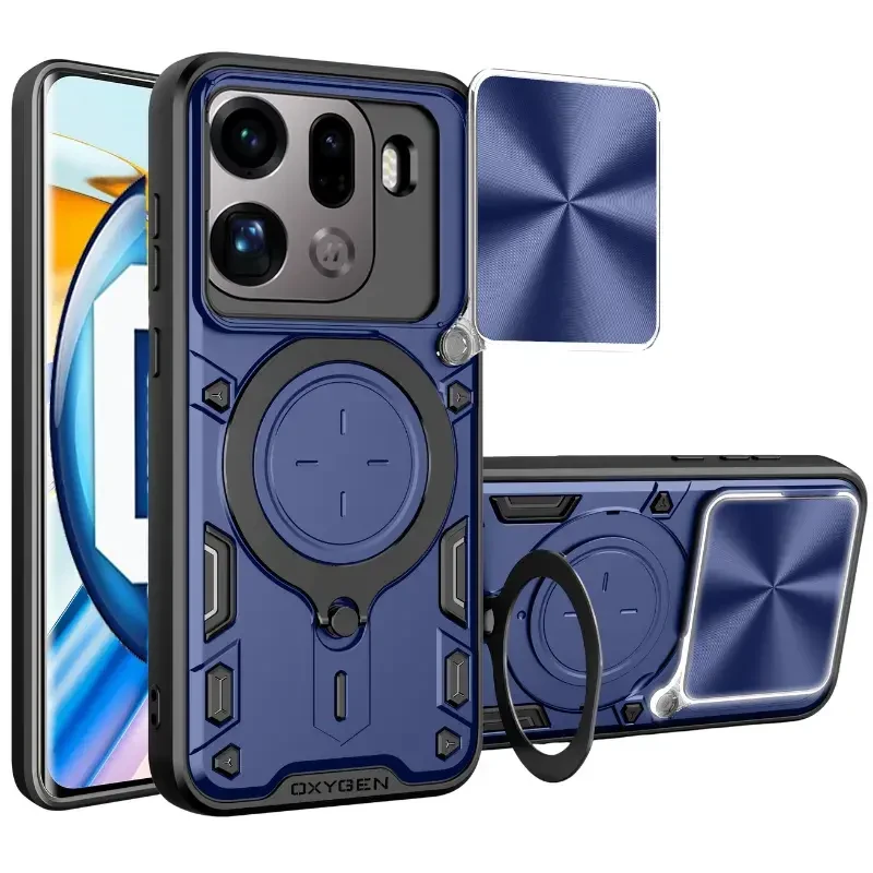 Etui na telefon Oppo Find X9 Pro Niebieskie Oxygen RR