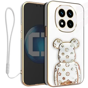 Etui na telefon Xiaomi Redmi Note 15 PRO 5G Białe Oxygen BeaR + Uchwyt + Smycz