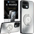 Etui na telefon Realme 16 Pro 5G Białe Oxygen LeaS MAGSafe + Szkło Hartowane X-HARD