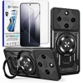 Etui na telefon Honor Magic8 Lite Czarne Oxygen RR MAGSafe + Super Folia