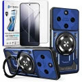 Etui na telefon Honor Magic8 Lite Niebieskie Oxygen RR MAGSafe + Super Folia