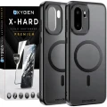 Etui na telefon OnePlus 15R Czarne Oxygen MAT MAGSafe + Szkło Hartowane X-HARD