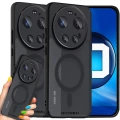 Etui na telefon Xiaomi 17 Ultra Czarne Oxygen MAT MAGSafe