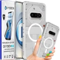 Etui na telefon Nothing Phone 3A Oxygen Pure MAGSafe Bezbarwne + Super Folia