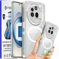 Etui na telefon Nothing Phone 3A Pro Oxygen Pure MAGSafe Bezbarwne + Super Folia