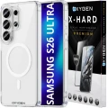 Etui na telefon Samsung Galaxy S26 ULTRA Bezbarwne Oxygen PURE MAGSafe + Szkło Hartowane X-HARD