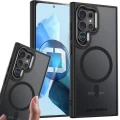 Etui na telefon Samsung Galaxy S26 ULTRA Czarne Oxygen MAT MAGSafe