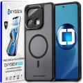 Etui na telefon Realme 16 Pro Plus 5G Czarne Oxygen MAT MAGSafe + Super Folia