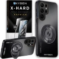 Etui na telefon Samsung Galaxy S26 ULTRA Czarne Oxygen LeaS MAGSafe  + Szkło Hartowane X-HARD