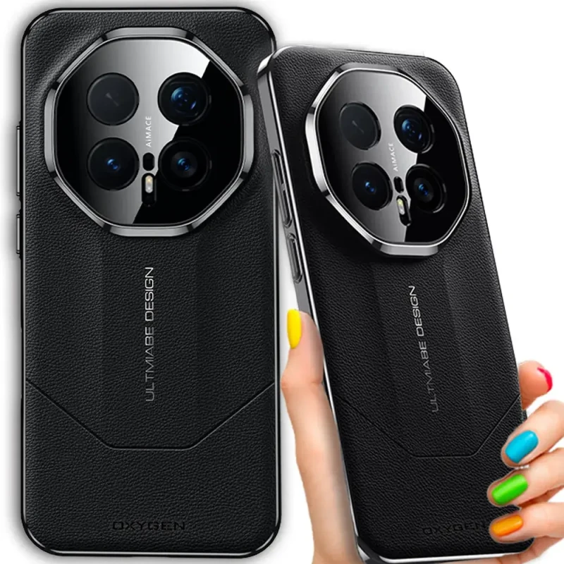 Etui na telefon Honor Magic8 Pro Czarne Oxygen Ultimate