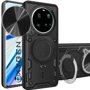 Etui na telefon Xiaomi 17 Ultra Czarne Oxygen RR 