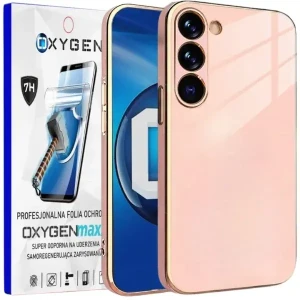 Etui na telefon Samsung Galaxy S26 Oxygen GLOW Różowe + Super Folia