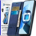 Etui na telefon Realme 16 Pro Plus  Niebieskie Oxygen BooK + Super Folia