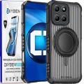 Etui na telefon Motorola Edge 70 Czarne Oxygen ReX + Super Folia