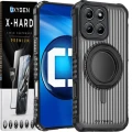 Etui na telefon Motorola Edge 70 Czarne Oxygen ReX + Szkło Hartowane X-HARD