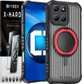 Etui na telefon Motorola Edge 70 Czerwone Oxygen ReX + Szkło Hartowane X-HARD