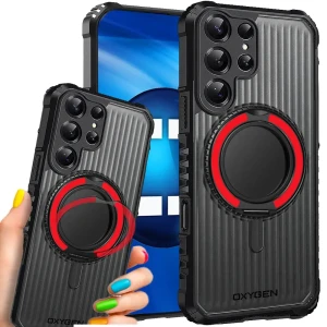 Etui na telefon Samsung Galaxy S26 Ultra Czerwone Oxygen ReX 