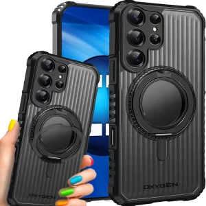 Etui na telefon Samsung Galaxy S26 Ultra Czarne Oxygen ReX 