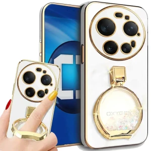 Etui na telefon Xiaomi 17 Ultra Białe Oxygen ARIA + Uchwyt