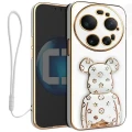 Etui na telefon Xiaomi 17 Ultra Białe Oxygen BeaR + Uchwyt + Smycz