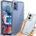 Etui na telefon Moto Edge 50 FUSION Oxygen Pure Bezbarwne